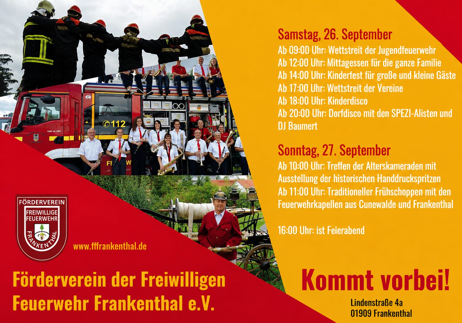 Die Feuerwehr Frankenthal feiert!